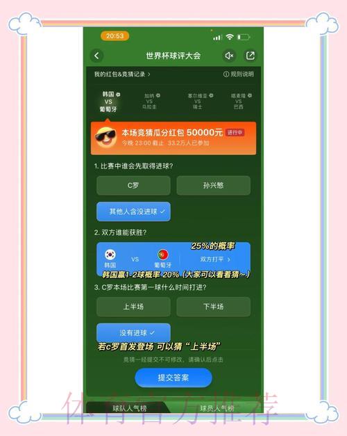 世界杯竞猜热门选择深度解析攻略